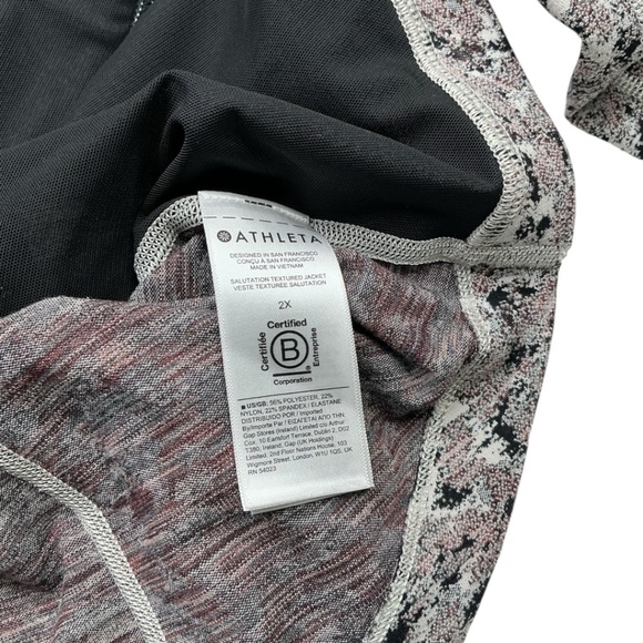 Athleta Shanti Salutation Textured Jacket - Picture 9 of 11